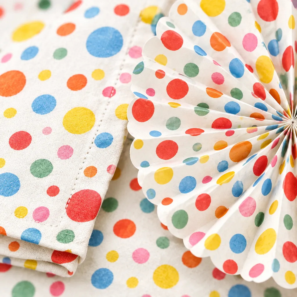 Confetti Club Backdrop Kit close up