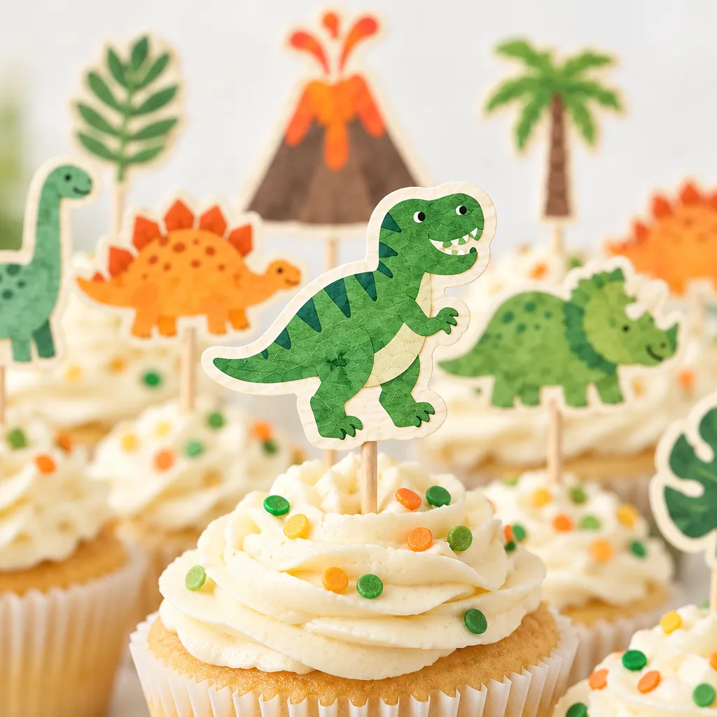 Dino Dig Topper Set close up
