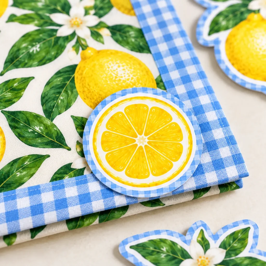 Lemon Grove Backdrop Kit close up
