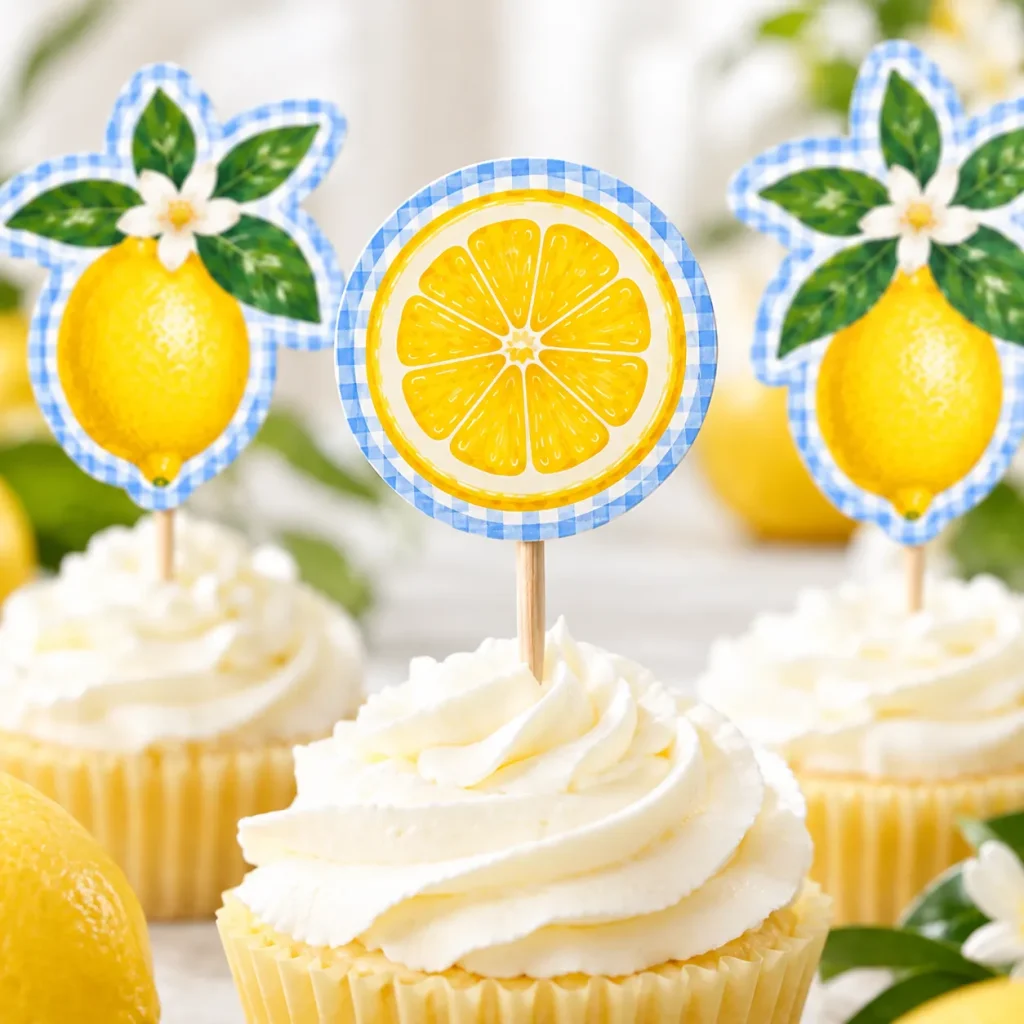 Lemon Grove Topper Set close up