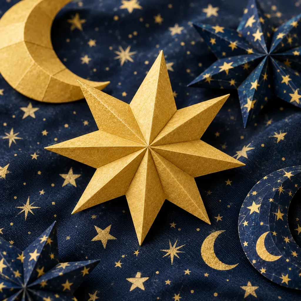Night Sky Backdrop Kit close up