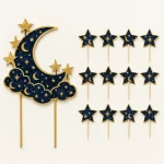 Night Sky Topper Set, everything in the set laid out