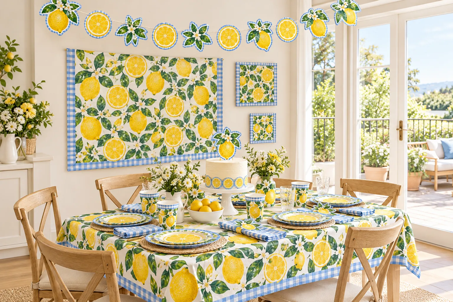 The Lemon Grove set at a party