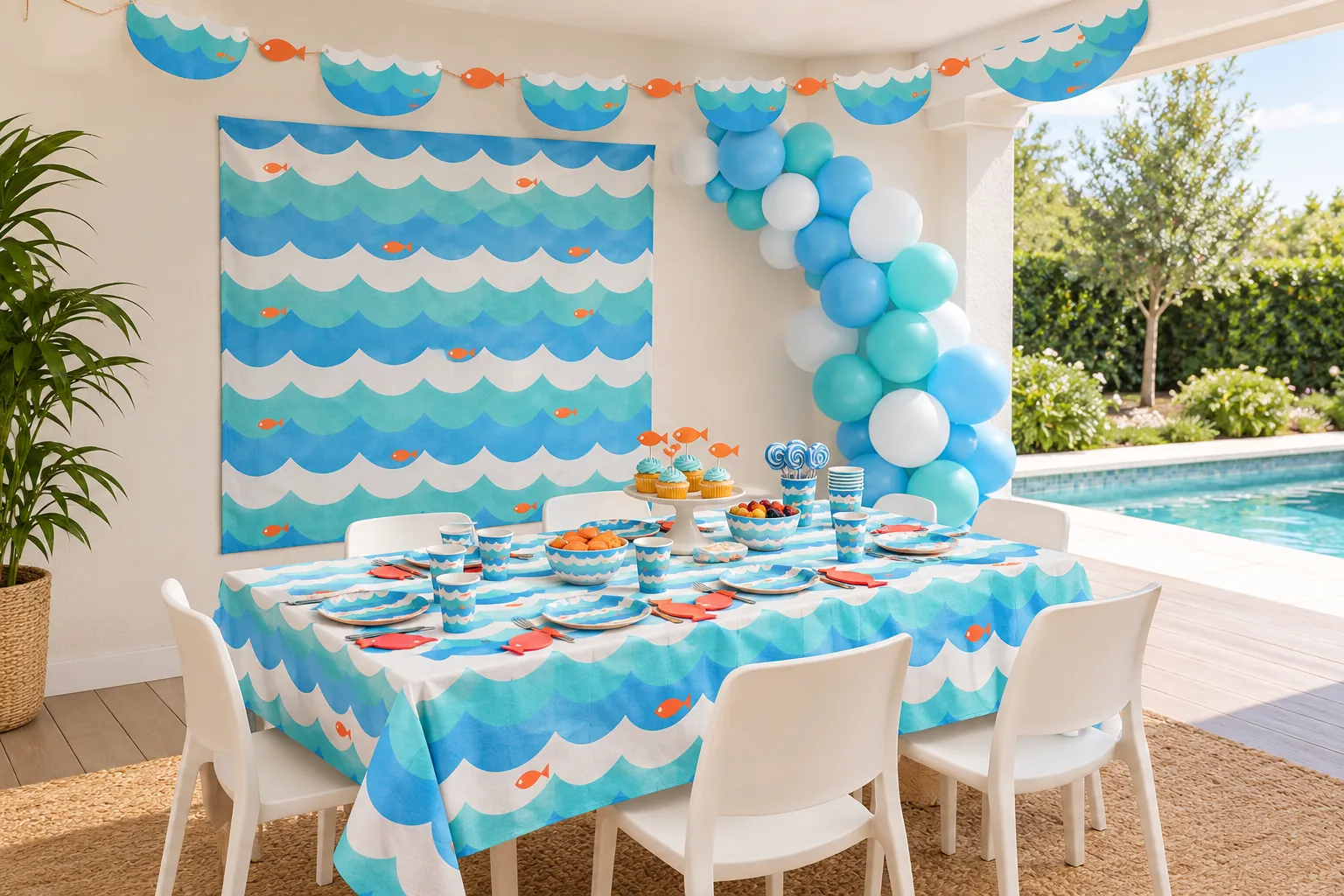 The Wave Club set at a party